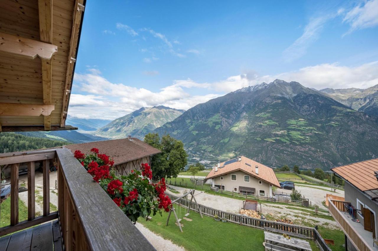 Thaler-Hof Ferienhaus Fichtnhittl Vila Lagundo Exterior foto